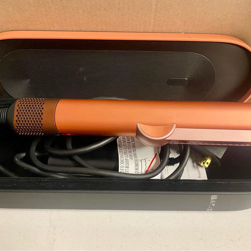 Dyson Airstrait™ Straightener, Wet to Dry Hair Straightener, Amber Silk